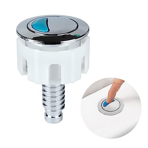 Dual Toilet Flush Button Round Head Dual Toilet Push Button Dual Flush Toilet Cistern Push Button Toilet Flush Buttons Replacement Toilet Push Bu