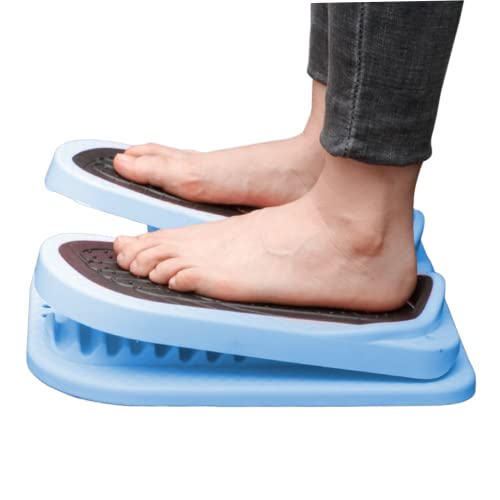 Step MachinesUnder Desk Stepper 2 in 1 Folding Mini Stepper Adjustable Mode Non-slip Exercise Fitness Stepper for Office Fitness