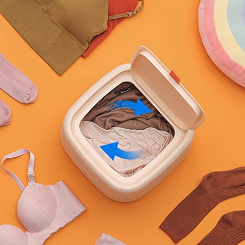 UOEIDOSB Underwear Underwear Washing Machine Washing Machine Socks Small Mini Portable (Color : Green)