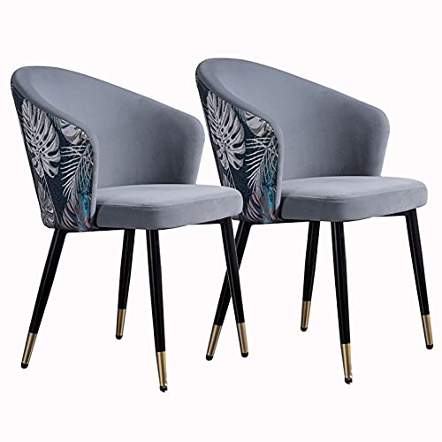 dining chair Kitchen Dining Room Furniture Chairs Dining Chairs Set Of 2 Modern Velvet Kitchen Room Chair Upholstered Accent Leisure Chairs with