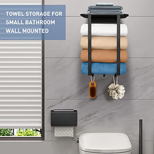 Pelreame Towel Racks for Bathroom,Towel Rack,Towel Holder for Bathroom Wall,Bathroom Towel Storage,Towel Organizer,Towel Holder,Bathroom Towel Ra