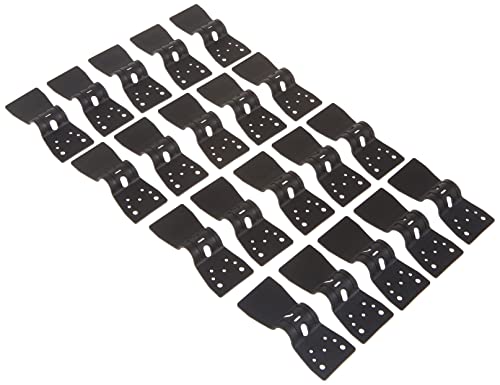 Coolaroo 301385 20Pc Butterfly Clips, 20-Pack, Black