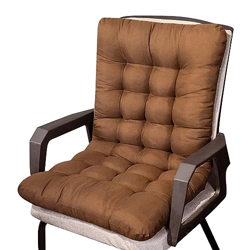 GZYZPDF Rocking Chair Cushion with Ties, Overstuffed Seat Back Cushion Pad Lounge Chair Cushions Patio Outdoor Chair Pad Bench Cushion Blue 45x10