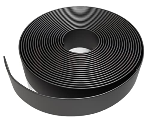 LIUDA 2" x20' ft Vinyl Outdoor Patio Lawn Furniture Repair Strap Strapping Matte Finish (Brown) + 20 Free Rivets!