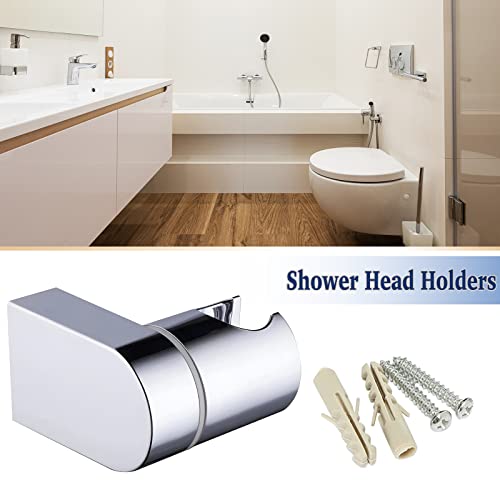 Shower Head Holder, FUYIOCN 360° Adjustable Angle Shower Holders,Shower Head Holder Replacement,Hower Wall Mount for Bathroom