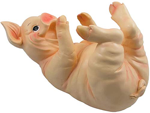 Drinking Pig Wine Bottle Holder Sculpture for Country Farm Bar and Kitchen Decor Tabletop Wine Stands & Racks and Decorative Collectible Statue G