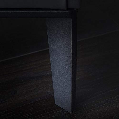 LUKEO Nordic Bedside Table Simple Bedroom Bedside Table, Leather Bedside Table Storage Cabinet Bedside Table