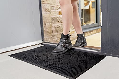 Space Blue, Sustainable Graphene Recycled Rubber Space Mat 45x75cm | Non-Slip Heavy Duty Mat | Anti -Fatigue | Suitable for Indoors and Outdoors