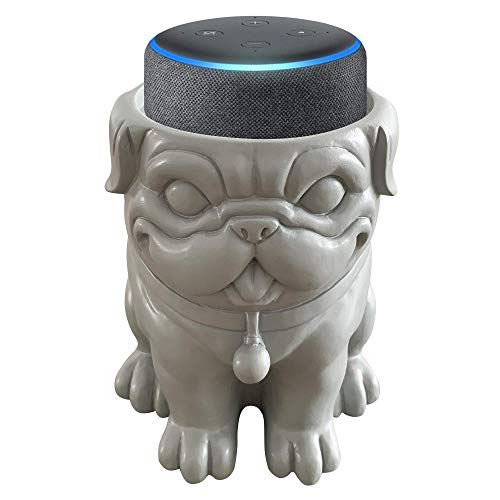 Dekodots Smart Speaker Table Stand (Hedgehog) - Decorative Holder for Amazon Echo Dot or Google Home Mini - Portable Design, No Sound or Micropho