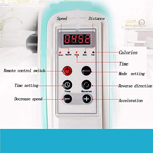 Electric Exercise Bike, Portable Fitness Exercise Bike,Knee & Leg Exercise Peddling Machine Adjustable Fitness Rehab Equipment for Seniors