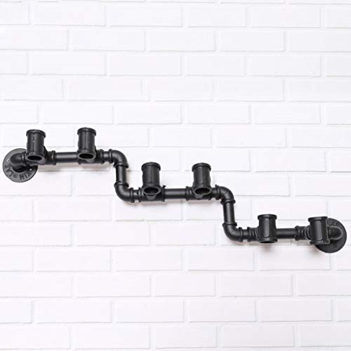 PIBM Fashion Creative Wine Cellar Distressed Wine Rack Personality Wall Decoration Vintage Storage Rack Reverse the Bottle J1111