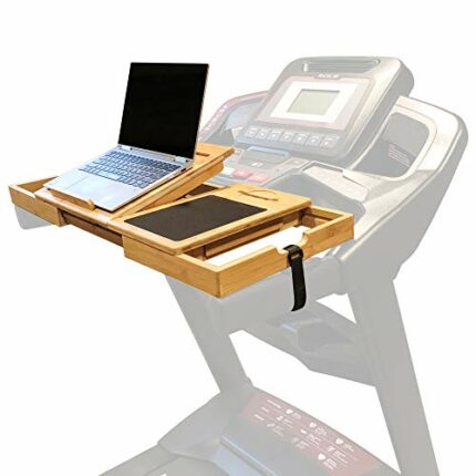 SmartFitness Universal Treadmill Desk, Treadmill Laptop Holder, Treadmill Laptop Stand, Treadmill Laptop Desk, Treadmill Desk Attachment, Laptop