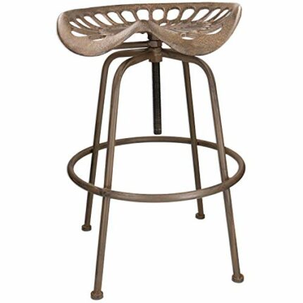 AB Tools Tractor Seat Stool Seat Chair Workshop Garage Bar Garden Cast Iron Metal Rustic