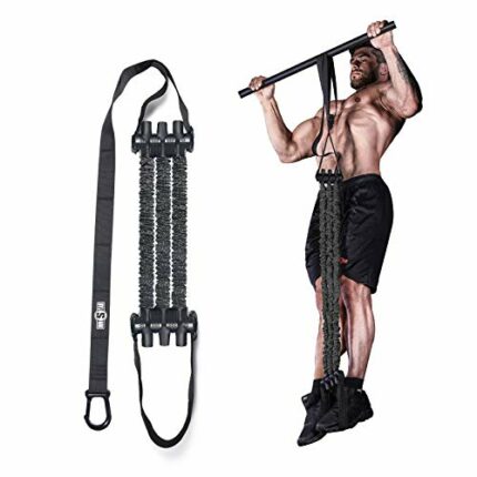 INNSTAR Pull up Assist Band System Adjustable Anti Snap Chin Up Assistance Elastic Resistance Band “Patent Pending”
