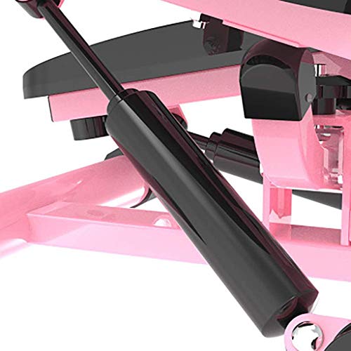 LLRYN Mini Stepper Machine, Stepper Exercise Machine with Resistance Bands and LCD Monitor Household Mini Multifunctional Exercise Equipment