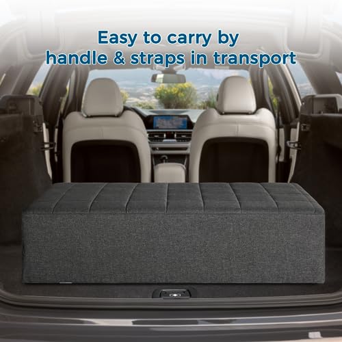 Inofia Folding Mattress Cover, Sofa Bed Cover, Foldable Mattress Storage Bag, Durable Carry Case Fits for 15CM Double Tri Folding Mattress,Washab