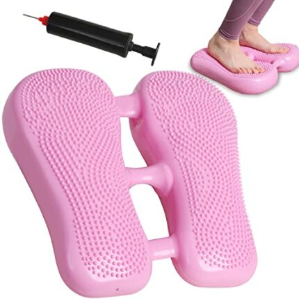 Mini Air Stepper Fitness Stair Stepper Household Inflatable Balance Trainer Multi Function Balance Stepper for Gym Office Home