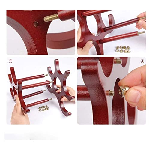 NEOCHY Creative European Solid Wine Rack, Decorative Wine Bottle Rack, Home Living Roomnishings Wine Rack