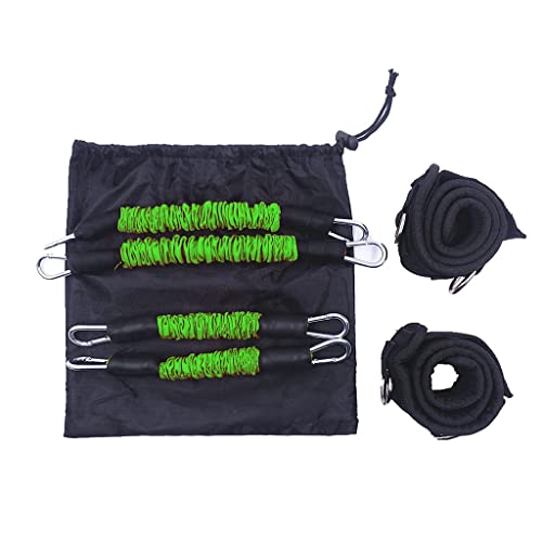 CZDYUF Fitness Thigh Resistance Band Sets Total 120 LB Football Speed and Strength Training Equipment for Leg Butt Squat Workout