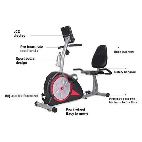 N/A Indoor Fitness Exercise Bike Trainer Home Training Old Man 8 Gear Resistance Road Bike Bicycle Trainer