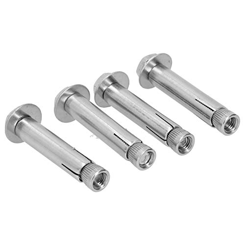 Fixing Hanger, 500kg Bearing Range Durable Silver Anti‑Rust Ceiling Mount Hook, Stainless Steel for Hanging Chair Outdoor Swing(DG-08)