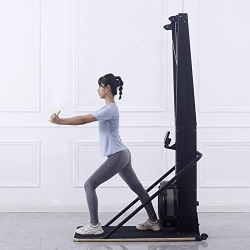 NAMVI Ski Exercise Machine, Ski Machine with Display Monitor, Indoor Exercise Machine, Elliptical Cross Trainer, Indoor Ski Cross Trainer Machine