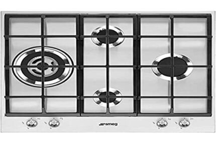 Smeg Gas hob with 4 Burners PX164L, Stainless Steel,Small