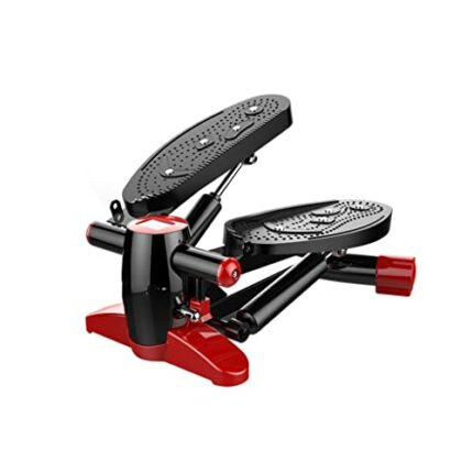 N/A Steppers Running Machines Sports Mini Multi-functional Treadmill for Home Equipped Quiet Lose Weight Pedal Fitness Equipment (Color : Rosso)