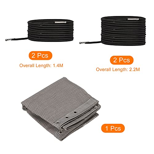 PATIKIL Gravity Chair Replacement Fabric, Anti-Gravity Chair Cloth Recliners Repair Tool Kit with with Cord Lace for Patio Outdoor, Gray