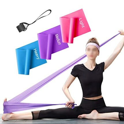 Resistance Bands Set, 3 Pack Professional Latex Elastic Bands for Home or Gym Upper & Lower Body Exercise, Physical Therapy, Strength Training, Y