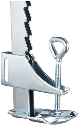 greemotion Sun Parasol Holder max. 32 mm Horizontal / max. 25 mm Vertical, Balcony Clamp for Garden Sun Umbrellas, Galvanised Steel Parasol Holde