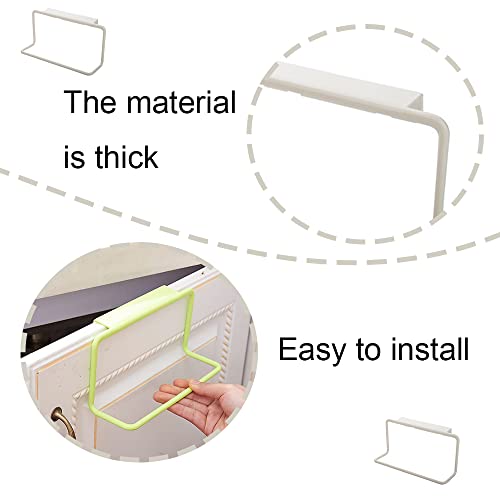 Hand Towel Holder Reusable Kitchen Towel Holder Free Standing Towel Rail Tea Towel Holders Over Door Towel Rail for Kitchen and Bathroom Cupboard