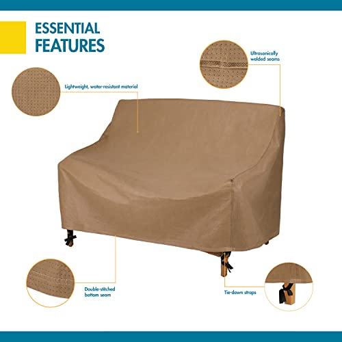 Duck Covers Essential Patio Loveseat Cover, 70-Inch