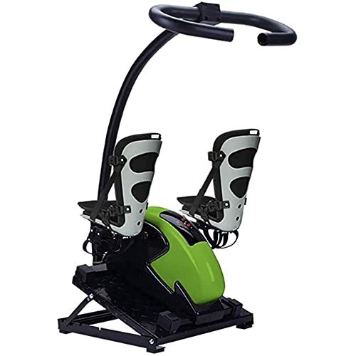 LUNEZY Bedridden Rehabilitation Pedal Exerciser Portable Mini Exercise Bike Hand Foot Pedal Trainer Elderly Bicycle Exerciser Suitable for Home B