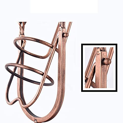 NEOCHY Swing Wine Rack, Creative Display Rack Wine Bottle Rack, Household European Wine Rack