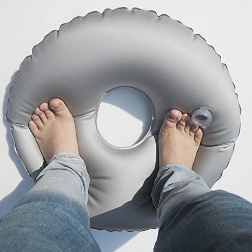 Raguso Portable Weight Bag Foldable PVC Round Outdoor Umbrella Base Holder Feather Flag Base Weight Bag Filled with Water for Outdoor Patio Beach