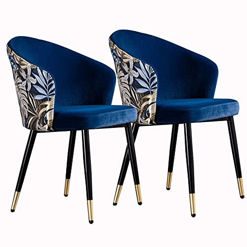 dining chair Kitchen Dining Room Furniture Chairs Dining Chairs Set Of 2 Modern Velvet Kitchen Room Chair Upholstered Accent Leisure Chairs with