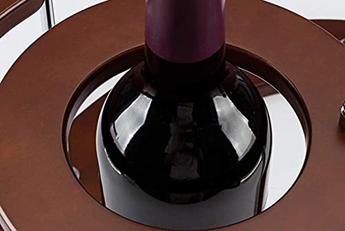 EYLINK Wine Racks, Original Wooden Wine Rack, Creative European Grape Solid Wood Wine Rack Wine Glass Rack Upside Down Wine Cabinet Decoration