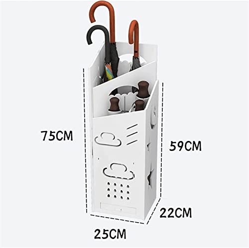 OUSIKA Umbrella Stands,Umbrella Holder with Hidden Drip Tray Umbrella Rack Umbrella Holder Space Saving Organizer Home Office Decor Umbrella Rack