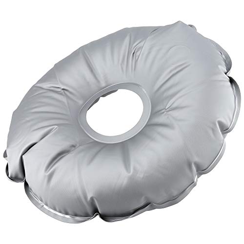 Dekaim Base Weight Block, Gazebo Weight Block, Flag Base Weight Bag, Portable Collapsible Round, Filled with Water Outdoor Umbrella Feather Flag