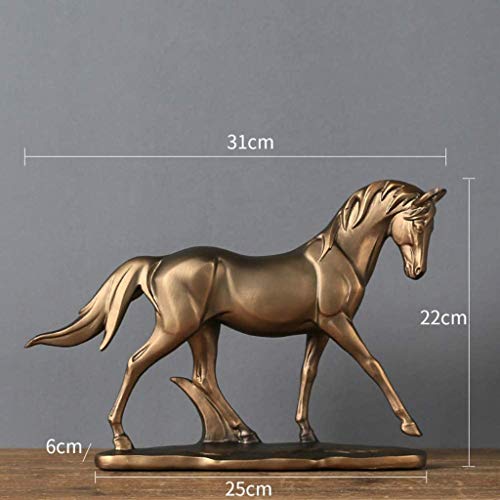 n/a Decorative Horse Statue,Sculpture Desk Decoration Wine Cabinet Desk Home Decorations