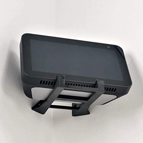 Echo Show 5 Corner Wall Mount Wall Bracket Stand Angled (Black)