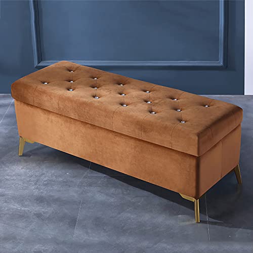 shoe storage bench ottoman Storage Benches Velvet storage Bench Upholstered storage Ottoman,Tufted Foot Stool Lift Top,Modern Bedroom Bench Entry