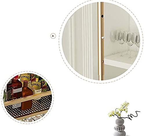 SUCHETA Hanging Wine Rack with Glass Holder and Shelf, Wine Rack Ceiling Wine Racks, Hanging Wine Glass Holder, Upside Down Home Wine Holder, Win