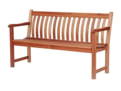 GLOW Premium Outdoor Garden Bench Cover – Heavy Duty Waterproof Protection for Garden Furniture with Plated Eyelets & Tie Down Cords – Tough Wove