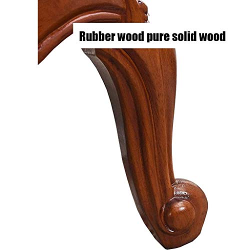 FGHOEV Vanity Stool, PU Leather Makeup Dressing Stool with Rubberwood Legs, Stool for Bedroom, Padded Cushioned Piano Seat