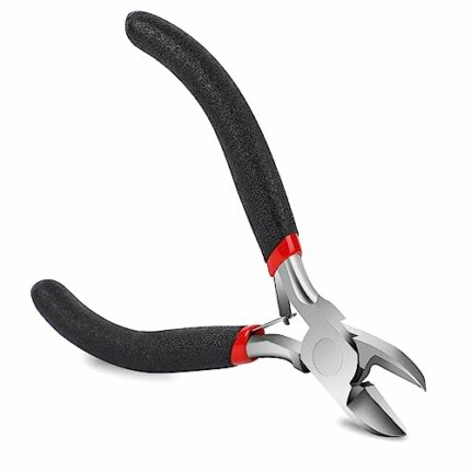 Wire Cutters, Small Side Cutters for Crafts, Flush Cutting Pliers for Jewelry Making, Wire Pliers Floral Wire Cutters Tools for Floral Guitar Str