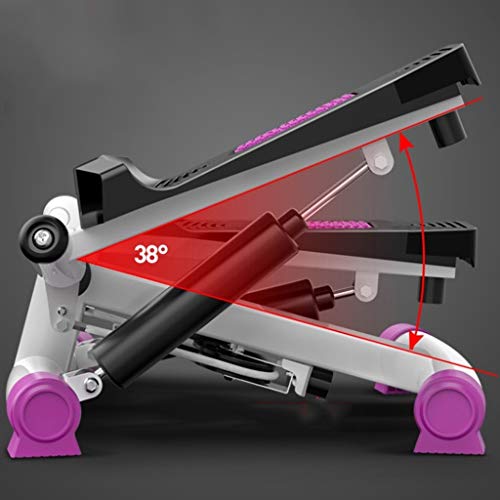 N/A Steppers for Exercise Portable Home Fitness Room Men and Women, Sport Mode Climbing Aerobic Stepping with LCD Display