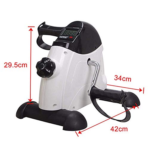 LUNEZY Electric Mini Rehabilitation Training Machine Portable Exercise Bike Digital LCD Monitor Fitness Equipment