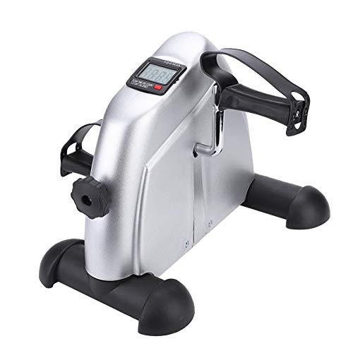 NXYJD Mini Pedal Stepper Exercise Machine LCD Display Indoor Cycling Bike Stepper Treadmill Ttraining Apparatus for Home Office Gym